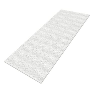 Imagem de Tapete Passadeira Cozinha 3,00m x 65cm Cru Off White - Tapete Passadeira para Cozinha e Quarto Lavável