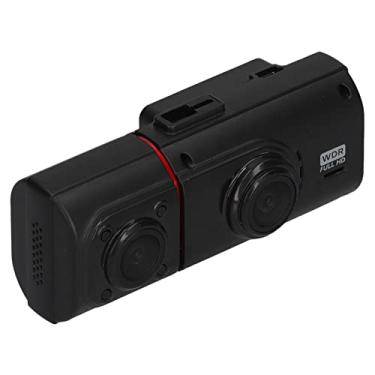 Imagem de Câmera veicular, GPS com visão noturna, gravador de vídeo para carro, lente dupla 720p para motorista