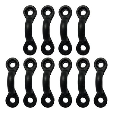 Imagem de Almencla 10 Peças de Ilhós de Caiaque Laço de Amarração para Kit de Amarração de Canoa de Caiaque Ilhós