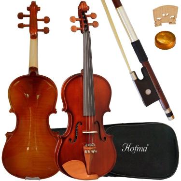 Imagem de Violino Hofma HVE241 4/4 Com Estojo Extra Luxo