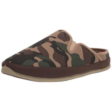 Imagem de Deer Stags Pantufa masculina Spike, Camuflagem verde, 39