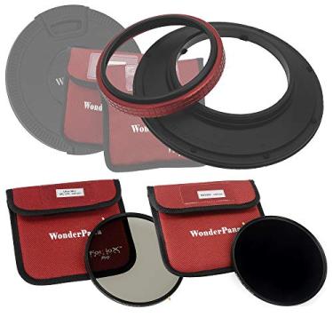 Imagem de Kit WonderPana Classic 145mm MC-CPL e ND1000 Compatível com Lente de Montagem de Quatro Terços Olympus 7-14mm f/4.0 Zuiko ED Zoom Quatro Terços