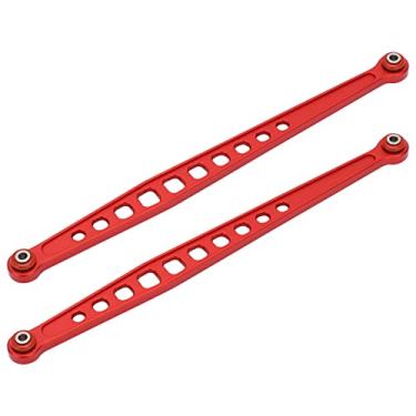 Imagem de Articulação da suspensão traseira, conveniente articulação da haste da articulação da suspensão traseira com alta resistência à tração para TRAXXAS UDR(vermelho)