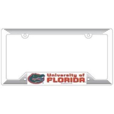 Imagem de WinCraft Moldura de placa de licença de plástico Florida Gators