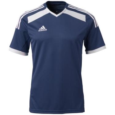 Imagem de Adidas Big Boys Camiseta de futebol Climacool Regista 14, Navy, White, YXL