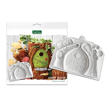Imagem de Molde de silicone de porta de fada para decoração de bolos, artesanato, cupcakes, açúcar, doces, chocolate, fabricação de cartões e argila, aprovado com segurança para alimentos, feito no Reino Unido