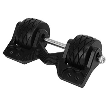 Imagem de Barra de Rodas de Carro RC, Liga de Alumínio Durável Ajustável RC Cabeça para Cima Roda Condução Estável para Carro RC 1/10 (Preto)