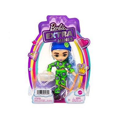 Imagem de Boneca Barbie Extra Mini Roupa Verde Mattel - HGP65