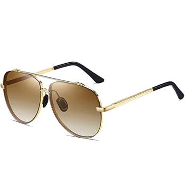 Imagem de Óculos de sol Banned 1976 Metal Retro Estilo Aviador Piloto Óculos de sol Polarizados com Proteção Uv400 (C4)