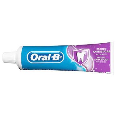 Imagem de Creme Dental Oral-B Escudo Antiaçúcar Anticáries 70G - Oral B