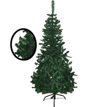 Imagem de Árvore Natal Pinheiro 1M 80Cm Decoração Natalina 556 Galhos