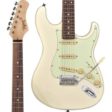 Imagem de Guitarra Tagima T635 Classic Series Olympic White Mint Green Escala Escura