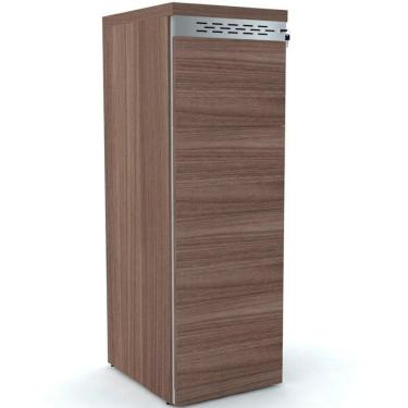 Imagem de Armário de Arquivo Oficio PE50 Pandin 45,60 cm (largura) em MDP Cor Walnut  4 Gavetas