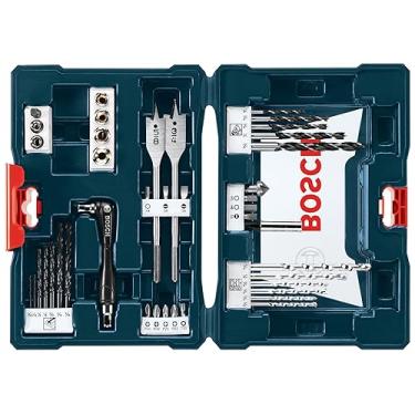 Imagem de BOSCH MS4041 Conjunto misto de perfuração e condução de 41 peças com estojo incluído para aplicações em madeira, metal e alvenaria