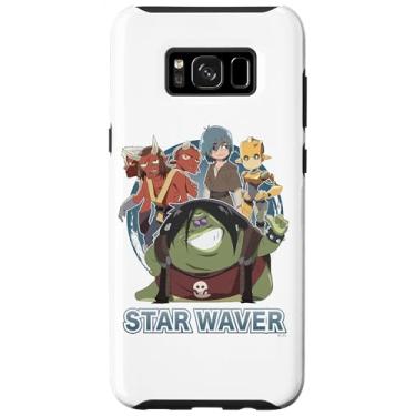 Imagem de Galaxy S8+ Star Wars Visions Star Waver Bandmates Logo Case