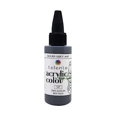 Imagem de Tinta Acrílica para Modelismo 30 ml Talento Tons Militares - Branco, Cinza, Preto OCEAN GREY 107