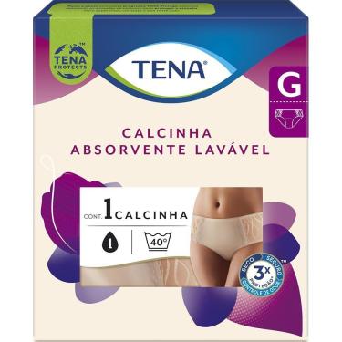 Imagem de Calcinha Absorvente Para Incontinência Urinária Tena Nude G
