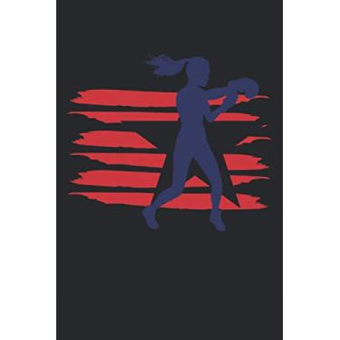 Imagem de Boxer Flag Female Boxer Beautiful Boxing Female: This boxer notebook will hold all your notes from boxing training and your passion for boxing on 120 pages in pocket book format 6 * 9.