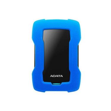 Imagem de Hd Externo Adata 1Tb 2.5 Pol Durable Hdd330 Ahd330 1Tu31 Cbl Azul