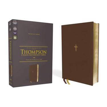 Imagem de Nasb, Thompson Chain-Reference Bible, Leathersoft, Brown, 1995 Text, Red Letter, Comfort Print: New American Standard, Brown, Leathersoft, Thompson Chain-Reference, Red Letter, Comfort Print