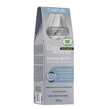 Imagem de Tonalizante Hidratante Banho de Brilho Platinum, C.Kamura, 100 Ml