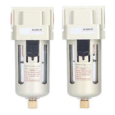 Imagem de Compressor de água purificador de umidade purga, filtro de ar de partículas de substituição unidade única para componentes pneumáticos para vários ambientes de instalação (AF3000-02)