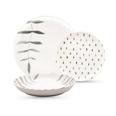 Imagem de Aparelho de Jantar 18 peças Flat Samambaia