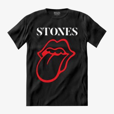 Imagem de Camiseta The Rolling Stones - Red Line Vintage