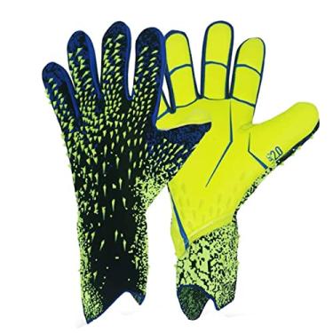 Imagem de Luvas de futebol infantil Luvas de goleiro Luvas de goleiro infantil, oferecem excelente proteção com benefícios resistentes à abrasão, antiderrapantes e de proteção de pulso, tamanho 6/7/8/9/10