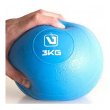 Imagem de Bola Peso Musculação Yoga 3 Kg Live Up