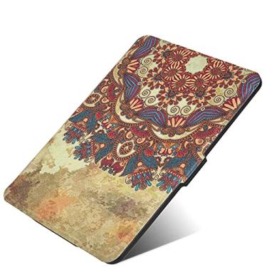 Imagem de CCOO Capa para Kindle Oasis à prova d'água com recurso de ativação automática apenas para Kindle Oasis de 7 polegadas (10ª geração, versão 2019 e 9ª geração, versão 2017), 55 padrões