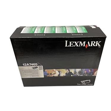 Imagem de Cartucho de toner Lexmark 12A7465 extra de alto rendimento, preto - em embalagem de varejo