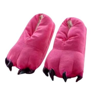 Imagem de Pantufa Rosa Pata de Garra Chinelo - Calça 35 a 39