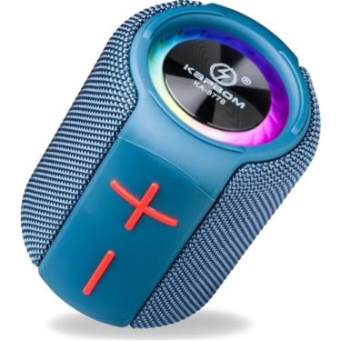 Imagem de Caixa De Som Bluetooth Prova Dàgua USB 5.0 Bateria De Longa Duracao Potente (Azul)