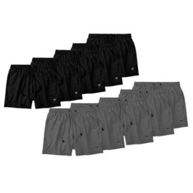 Imagem de Kit 10 Shorts Bermuda Life Masculino Casual Básico Mauricinho Tactel-Masculino