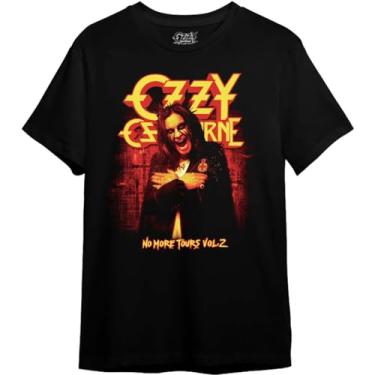 Imagem de Camiseta Ozzy Osbourne No More Tours Vol. 2 (BR, Alfa, PP, Regular, Preto)