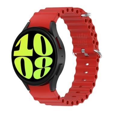 Imagem de Pulseira Confortável Ondulada Silicone Para Watch6 44Mm