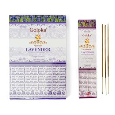 Imagem de YOGATERIA Incenso Indiano Massala Lavanda Natural Orgânico Goloka 12 caixinhas (12 caixinhas)