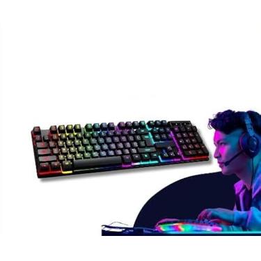 Imagem de Teclado Gamer RGB LED Retrofit, Original, Semi-Mecânico, V3