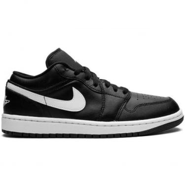 Imagem de Nike Jordan 1 Low feminino, Preto, 35 BR