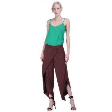 Imagem de Calça Amazonia Vital Pantacourt Transpassada Malha Feminina-Feminino