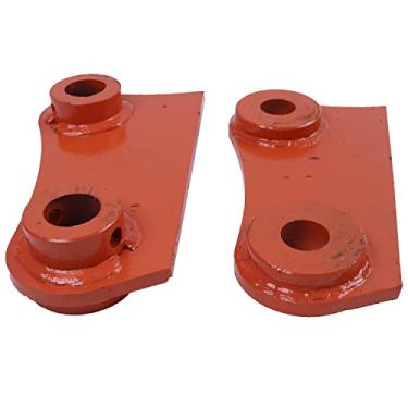 Imagem de Holdia Um conjunto de orelhas caçamba ou acessório compatível com Cat 304 303.5 Mini escavadeira caçamba fixação orelhas solda em 40 mm 7-13/40.6 cm C-C