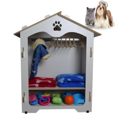 Imagem de Guarda Roupa Pet Closet Organizador MDF