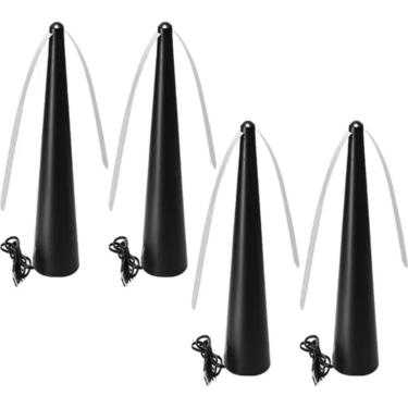 Imagem de Kit 4 Ventiladores Repelentes de Mesa Paki Espanta Moscas e Insetos Sem Químicos Silencioso Portátil e Seguro Ideal para Restaurantes Churrascos e Casa