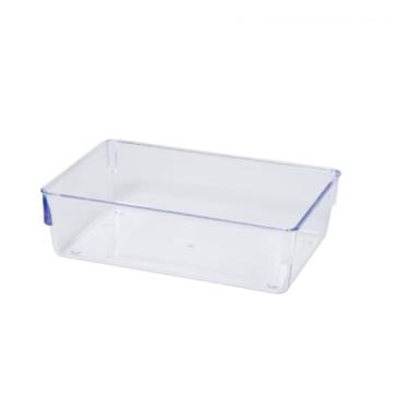 Imagem de Organizador Acrilico Retangular Modular Empilhavel - 11,7X17,5X5,5cm - PLASTUTTI 458 - Unidade