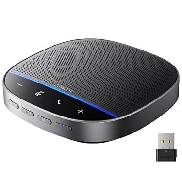 Imagem de Anker PowerConf S500 Viva-voz com Zoom Rooms e certificações Google Meet (Conference Speakerphone USB-C) para sala de conferências, microfone de conferência com captador de voz premium