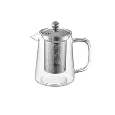 Imagem de Bule para Chá em Vidro e Aço Inox com Infusor 700 ml Oxford