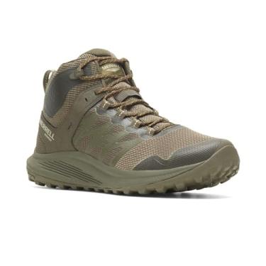 Imagem de Merrell Bota militar masculina Nova 3 Tactical Mid impermeável, Oliva escura, 9.5