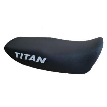 Imagem de Banco honda cg titan 1994 95 96 97 98 99 com escrita - Genérica