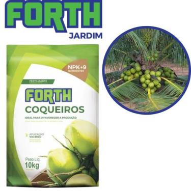 Imagem de Adubo Fertilizante Forth Coqueiros Saco 10kg Alta Produção